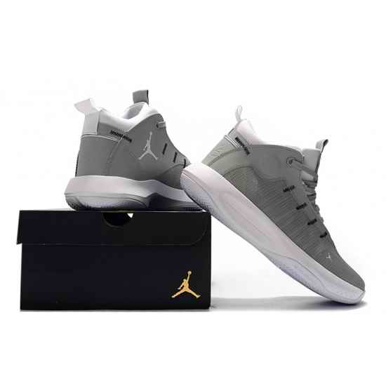 Air Jordan Jumpman Flight Men Shoes Gray-2